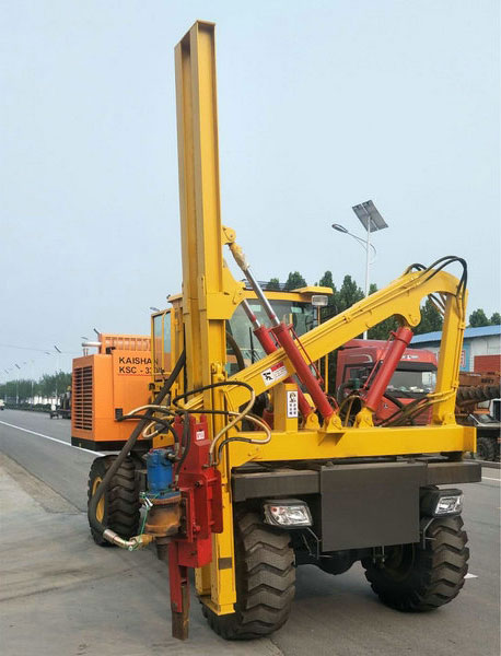 公路護欄打樁機結構性能 公路護欄打樁機結構性能